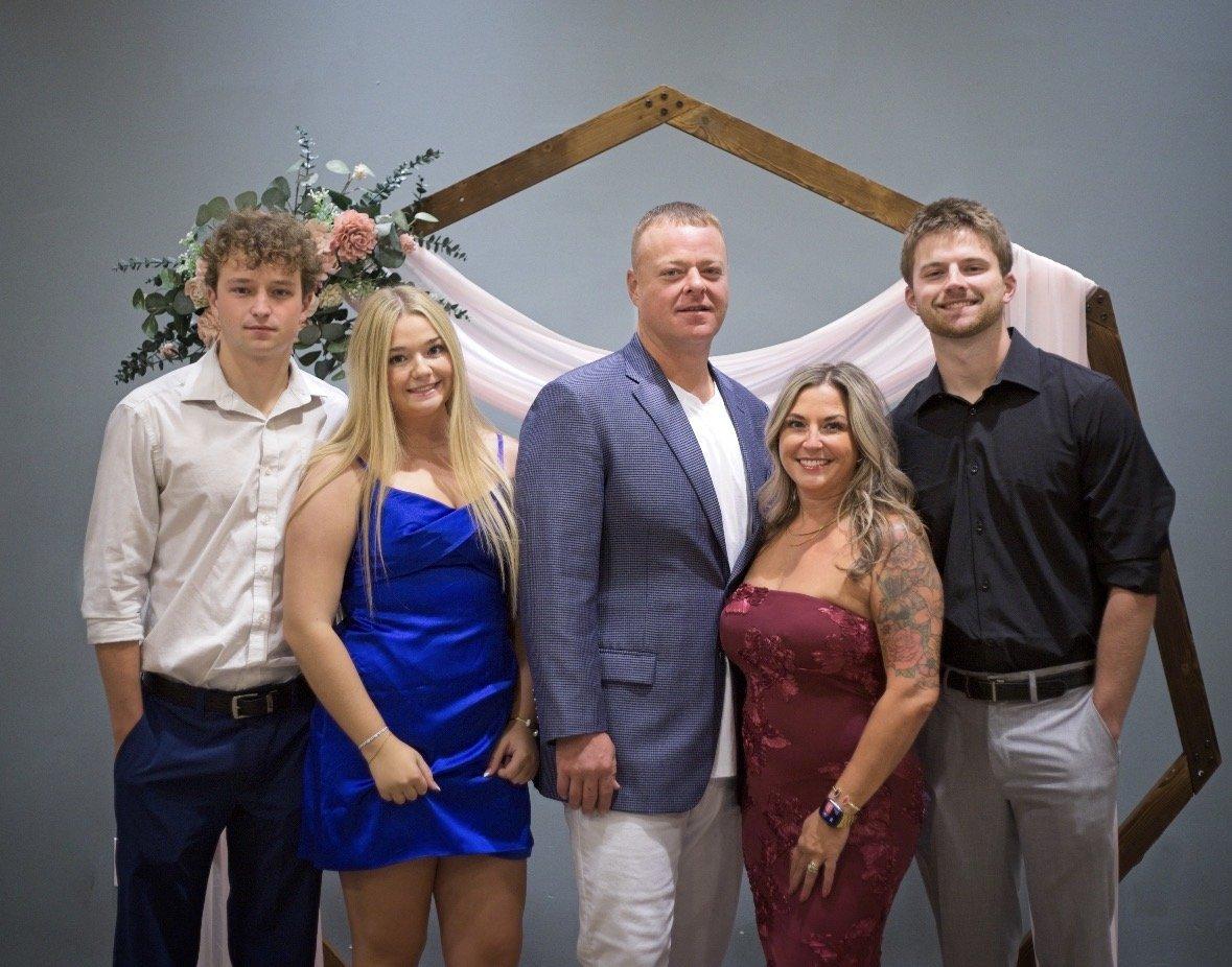 The family behind Crystal Clear Contracting
